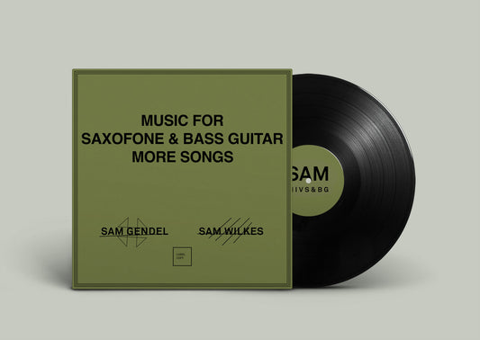 Music For Saxofone And Bass Guitar - More Songs