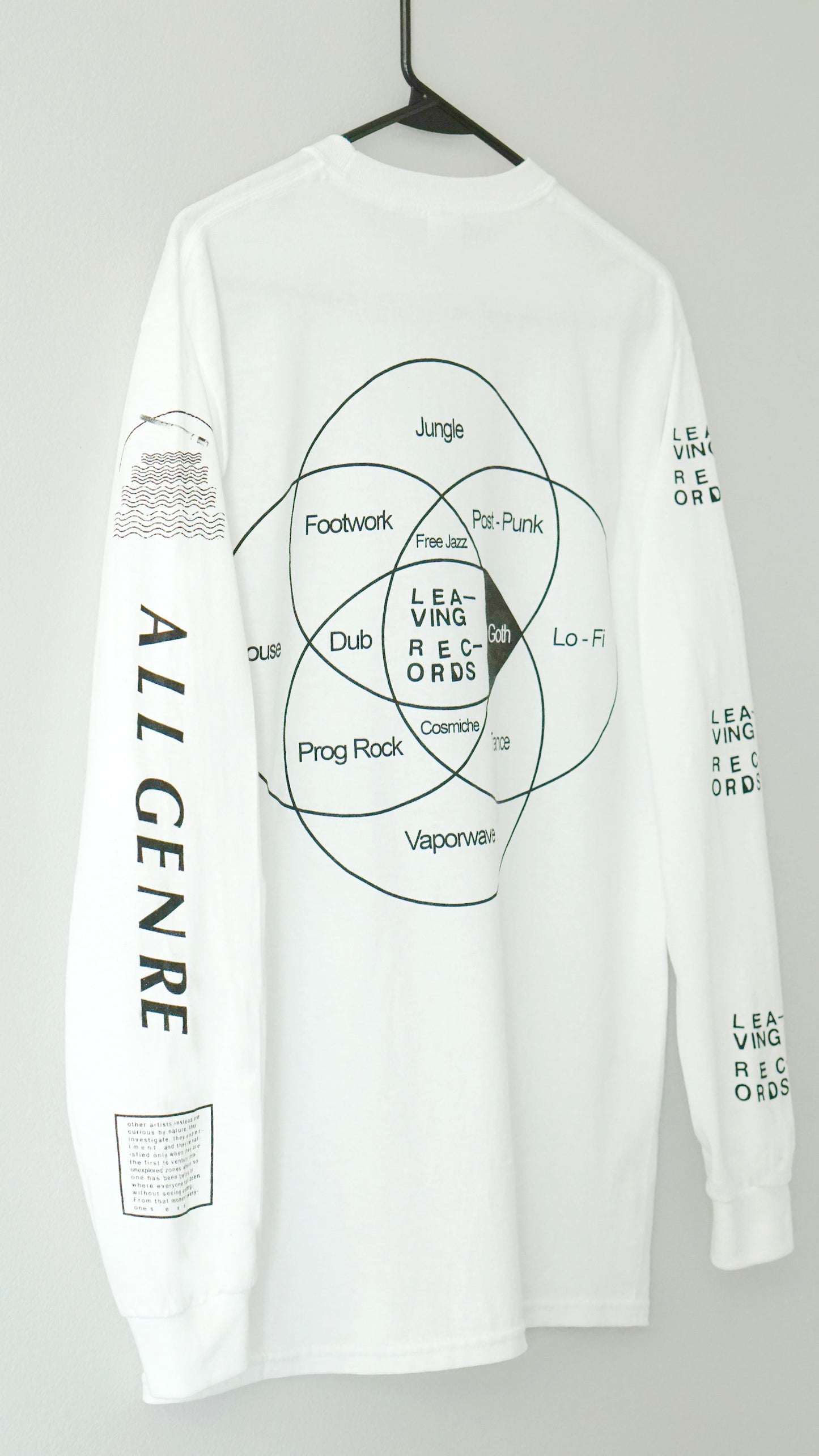 All Genre Longsleeve (White)